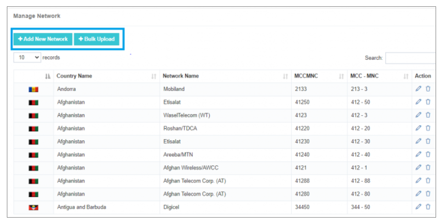 Manage Networks Overview