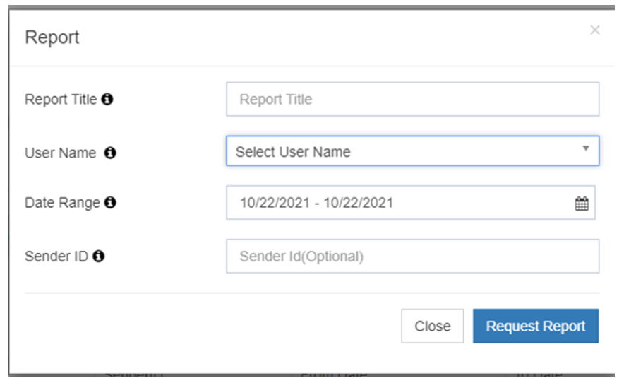 Download Report Request