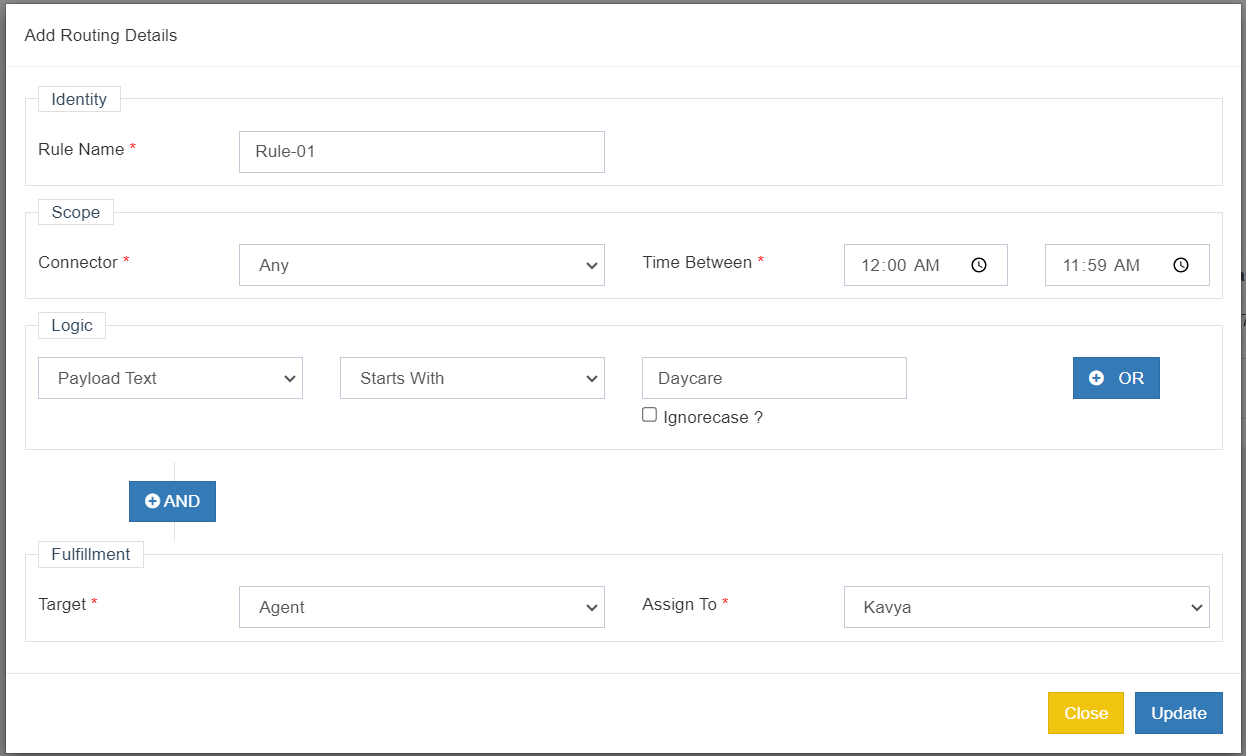Advanced Routing Screenshot 2