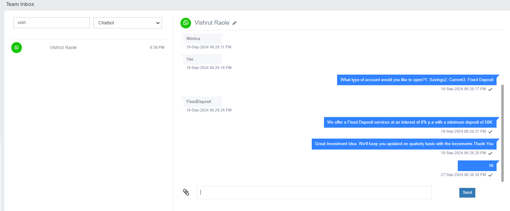 Team Inbox Screenshot